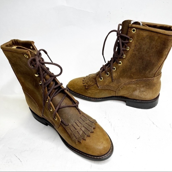 American West | Distressed Ankle Boots - Picture 6 of 7
